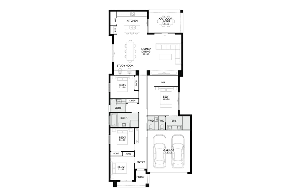How to read a floor plan
