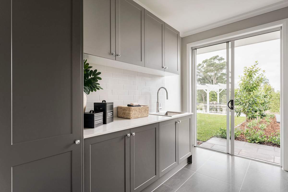 Barrington 46 house design laundry