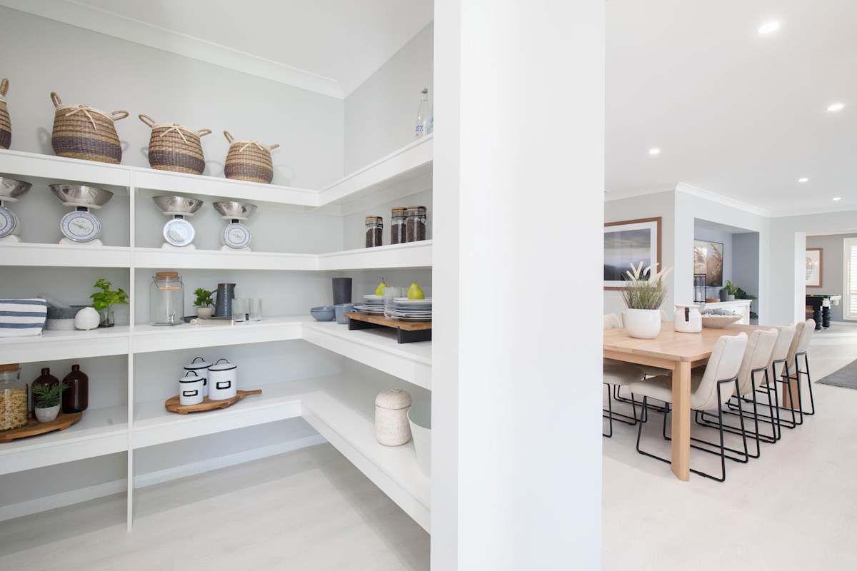 Rhapsody 30 house design walk-in pantry