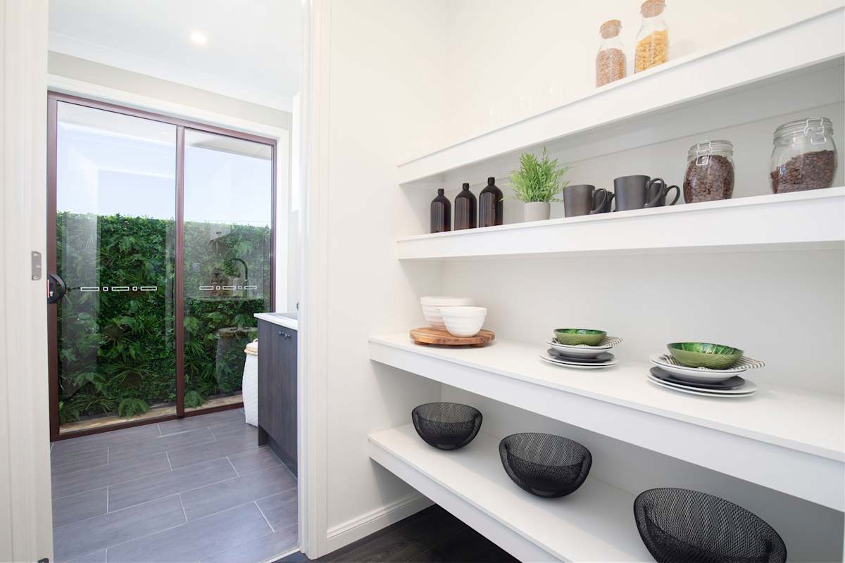 Oasis 30 house design walk-in pantry