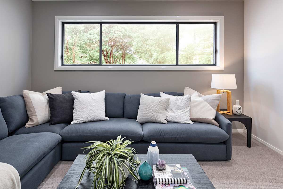 Macquarie one house design home theatre