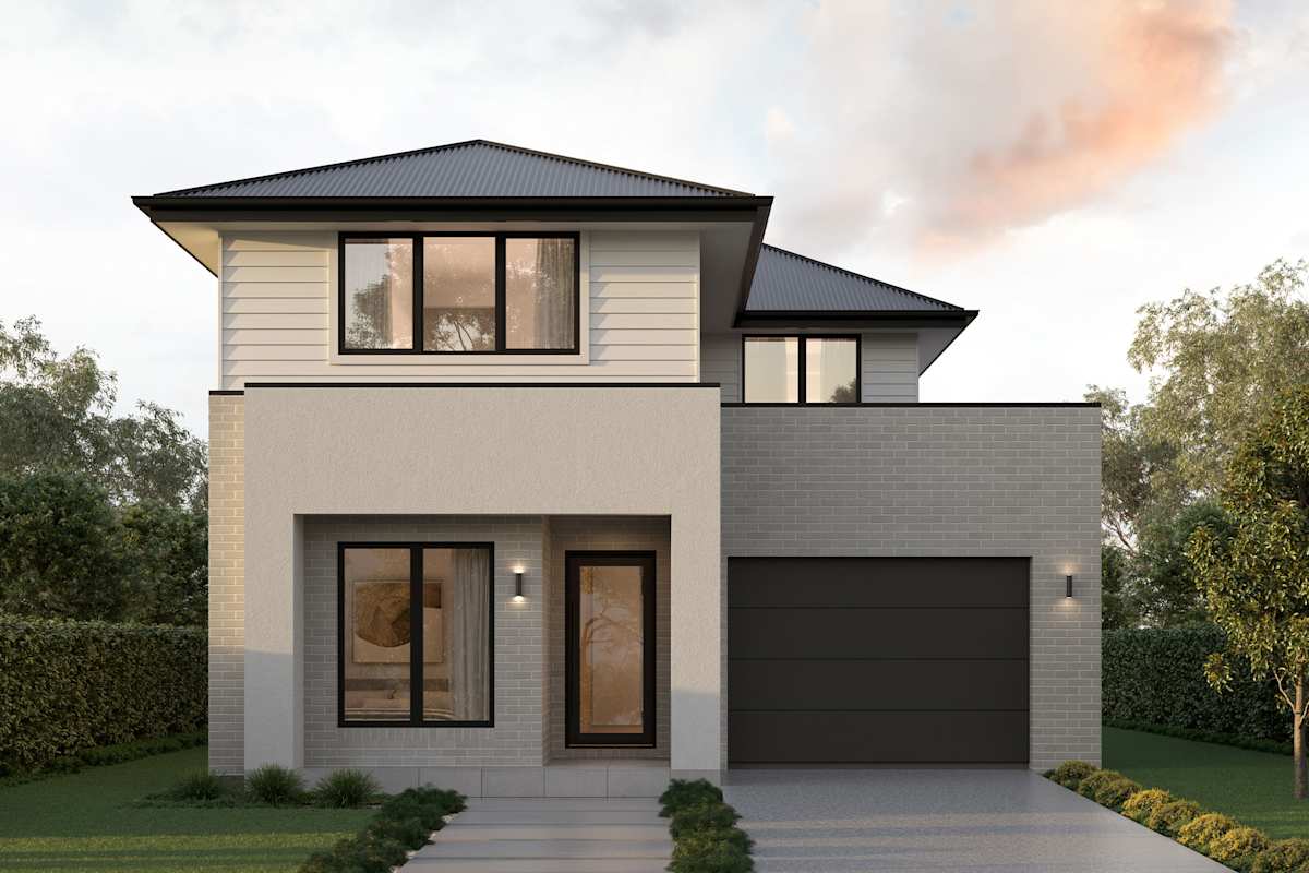 Lido 25 house design Modern A facade
