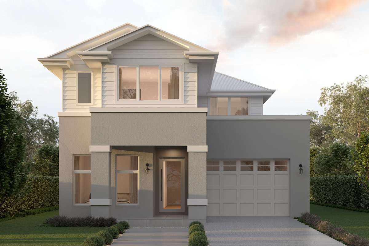 Lido 31 house design Huntington facade
