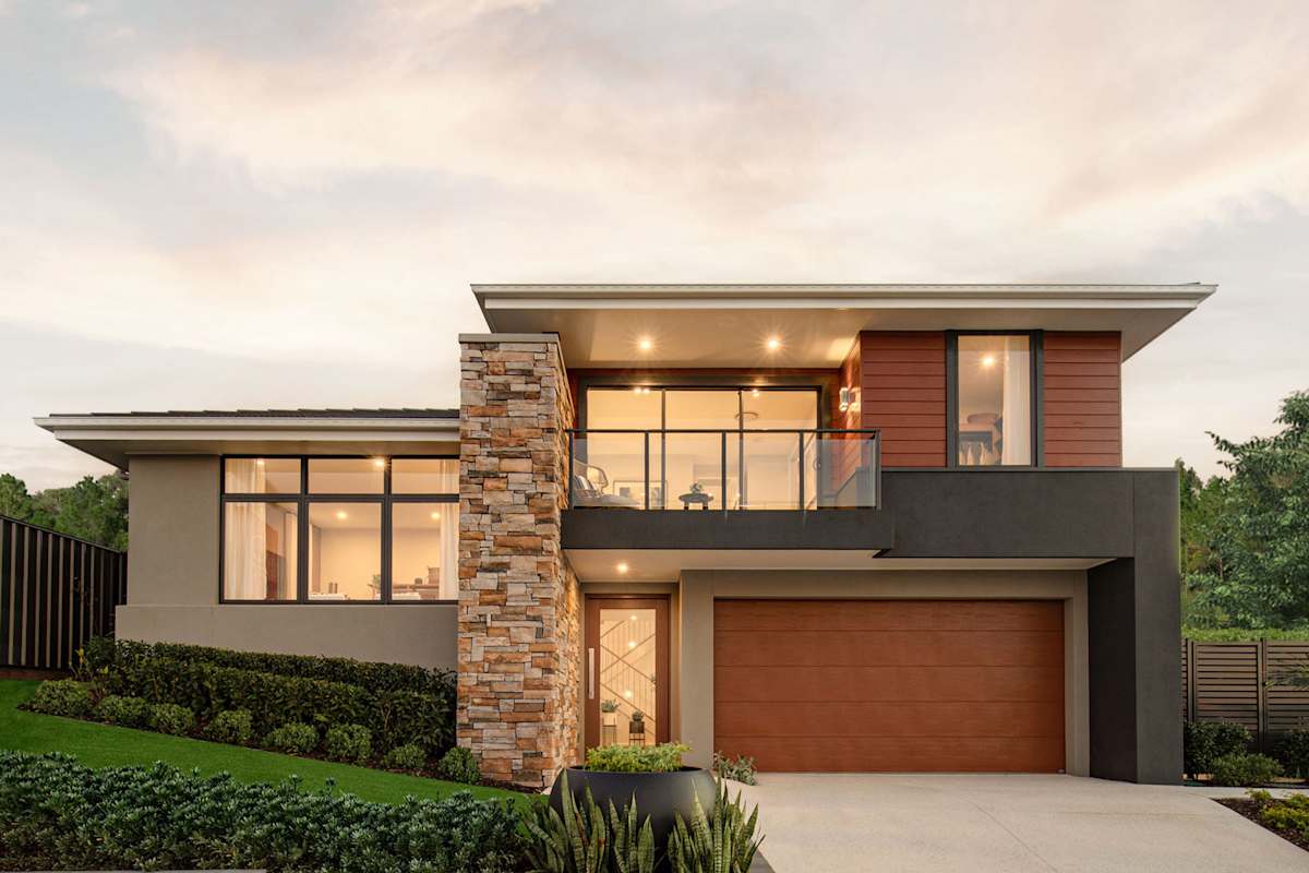 Trilogy 35 house design with grande facade