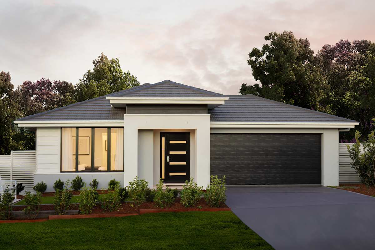 Contempo 26 house design with ascot facade