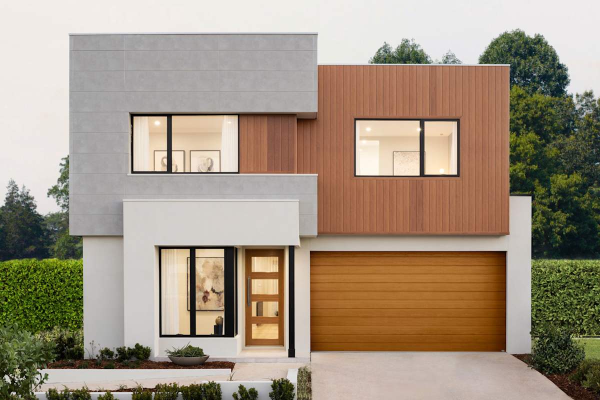 Charisma 30 house design with lennox facade