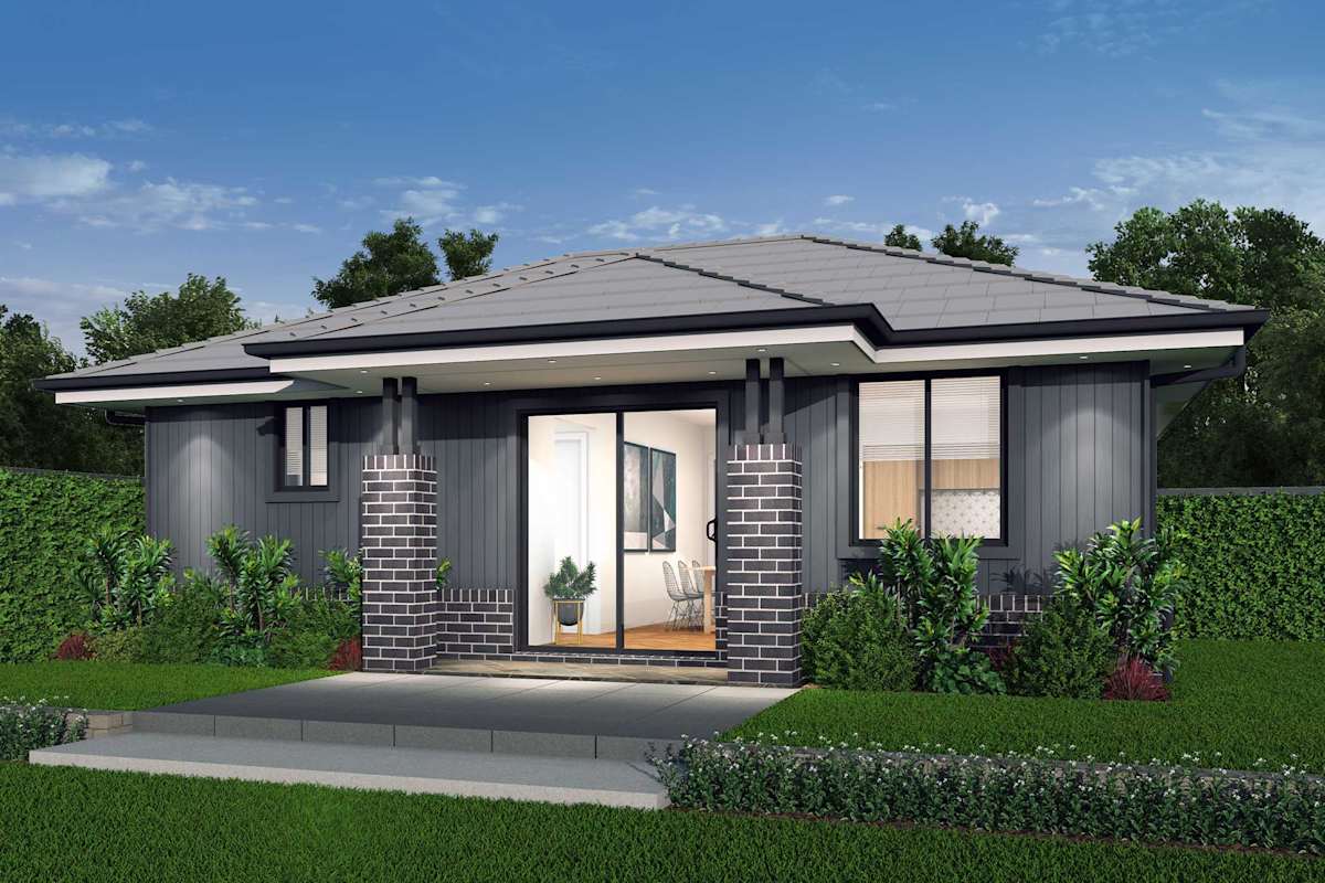 Magnolia house design Classic facade