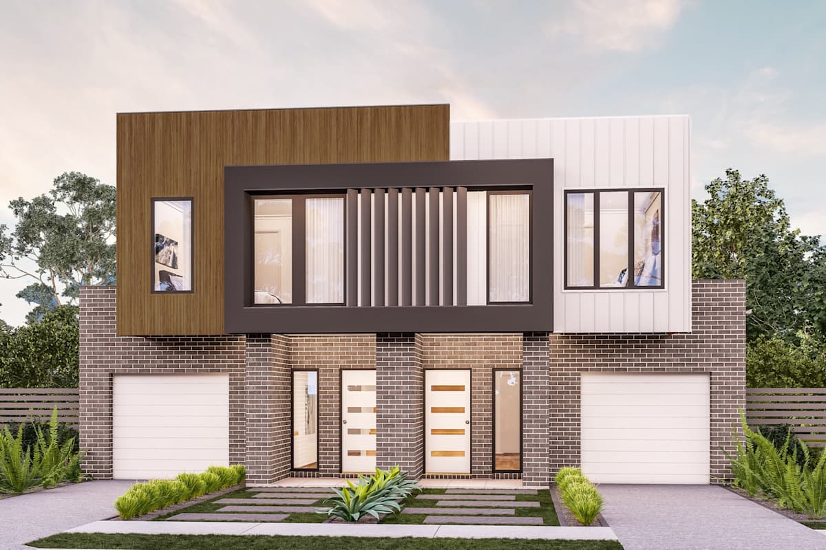 Chicago house design Zenith facade