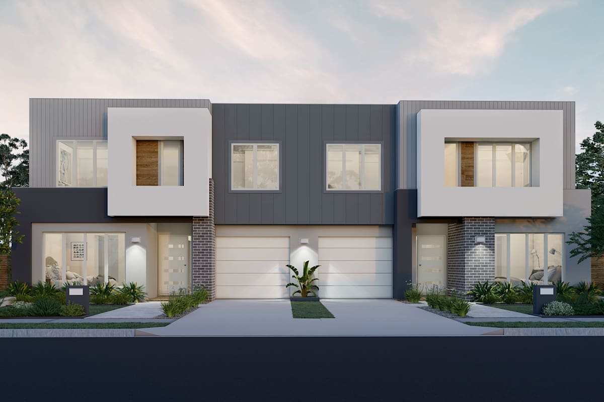 Macquarie One house design Contemporary Flat Roof facade