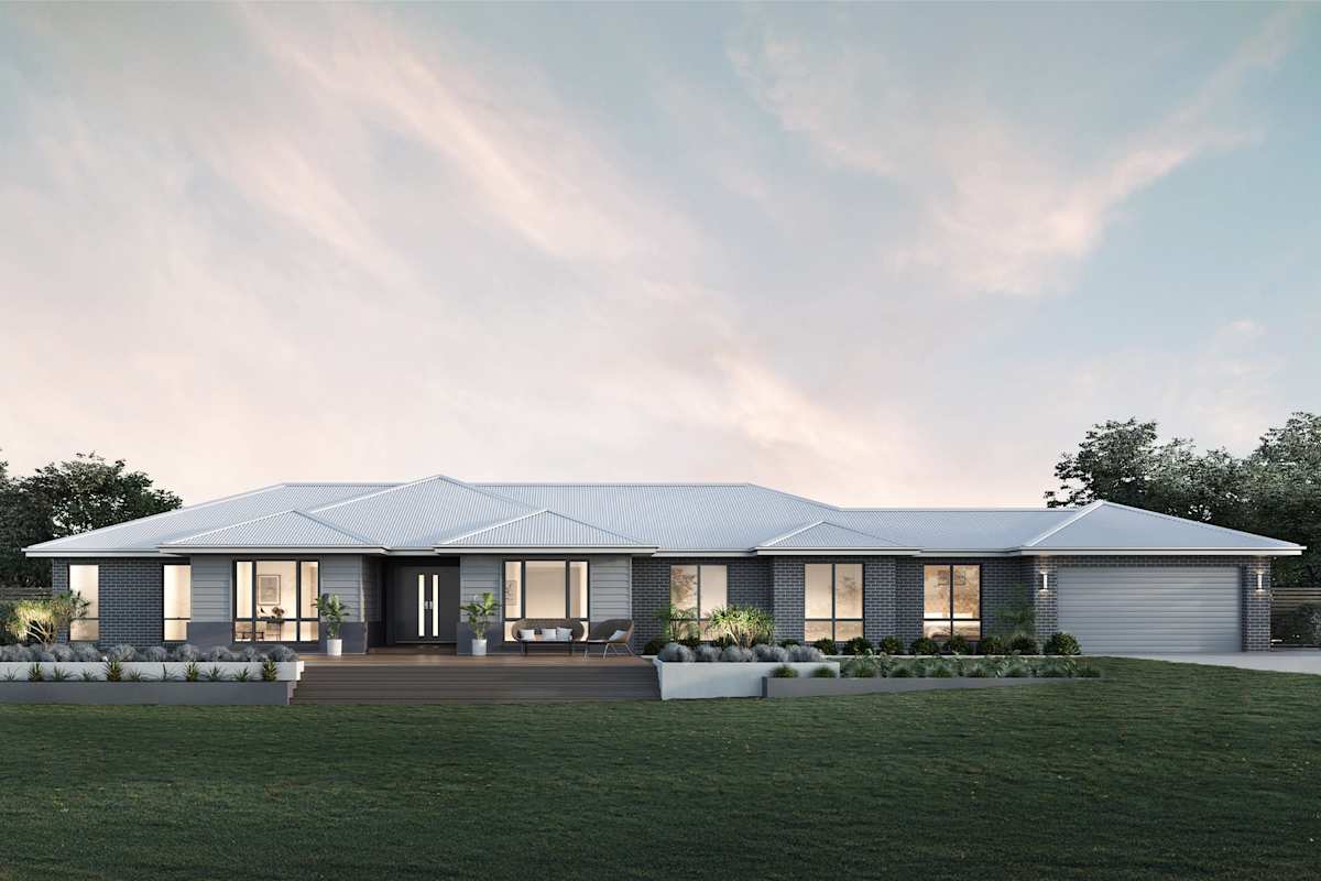 Barrington 35 house design Copeland A facade
