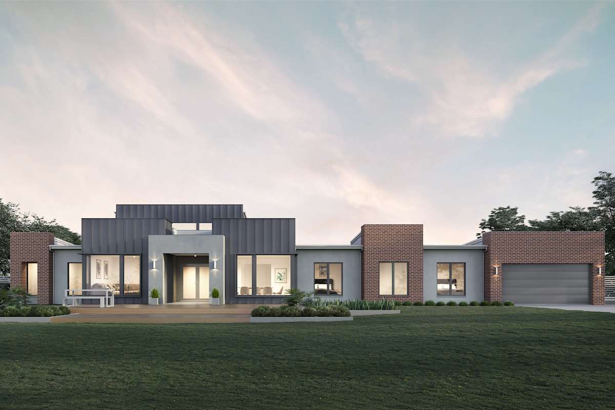 Barrington 35 house design Busselton Raised Roof facade