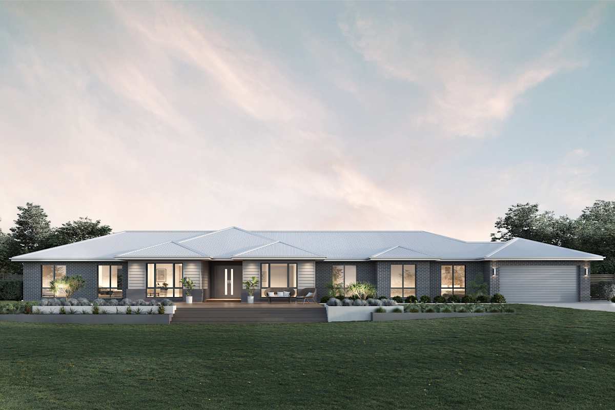 Barrington 41 house design Copeland A Facade