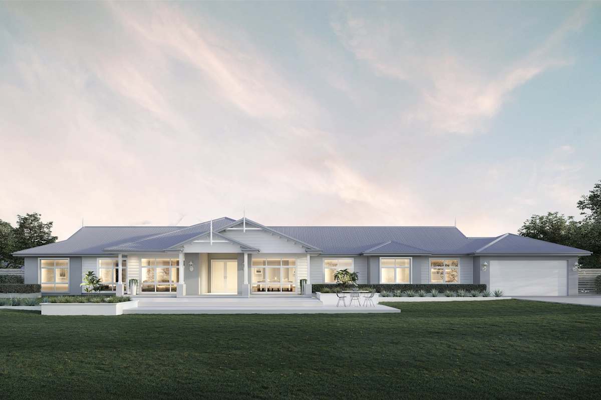 Barrington 41 house design North Hampton Facade