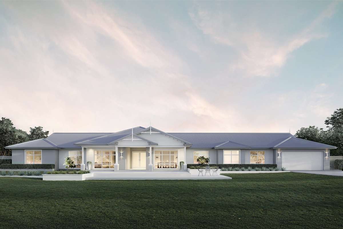 Barrington 46 house design North Hampton facade
