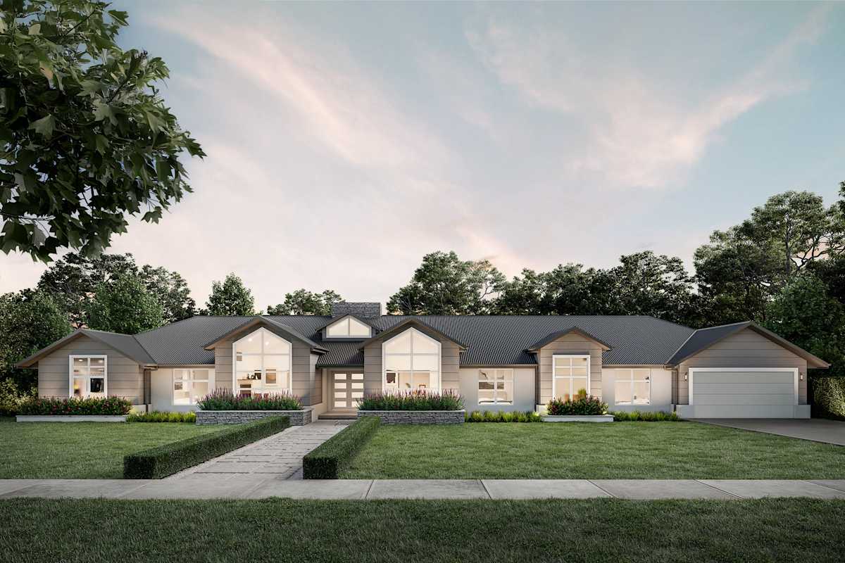 Barrington 46 house design Bowman facade