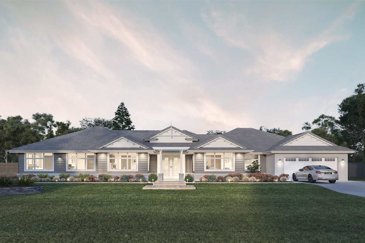 Locksley 41 house design Hampton facade
