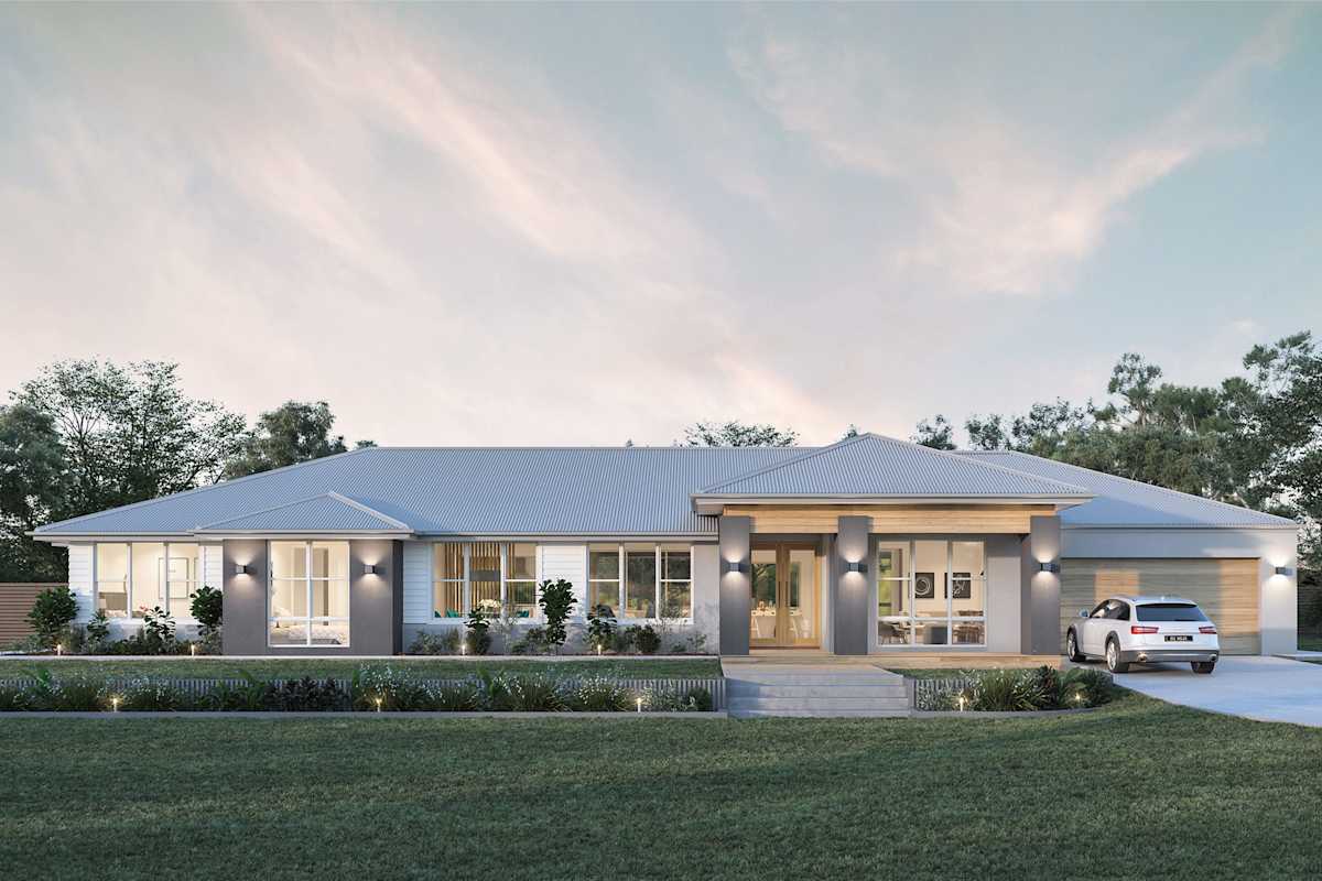 Mayfield 36 house design Lochlan facade