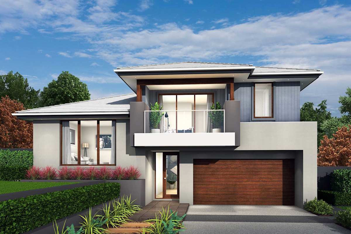 Trilogy 35 House Design Grande facade