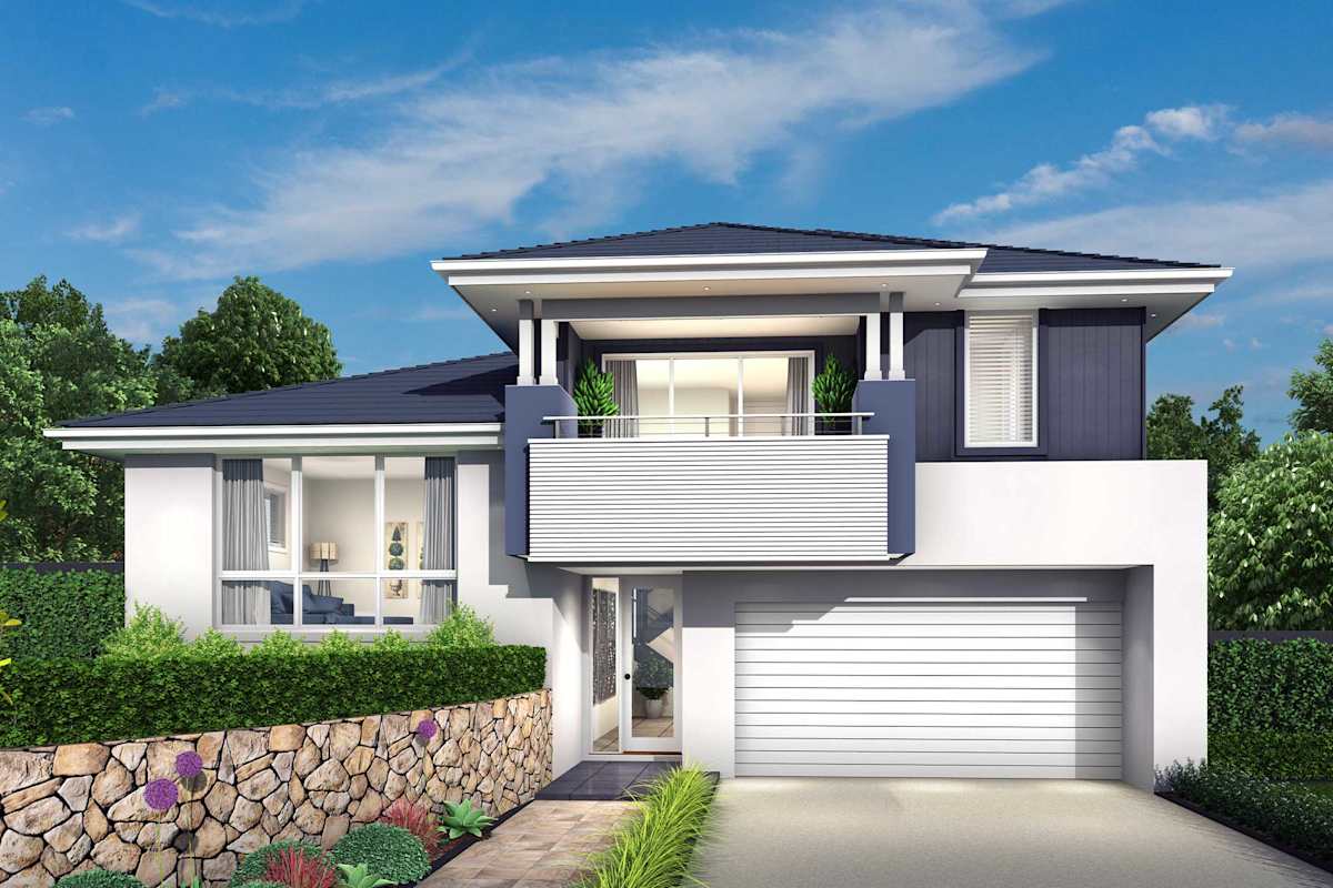 Trilogy 35 House Design Coastal facade