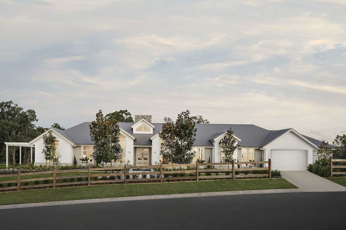 Barrington 46 house design with Bowman facade