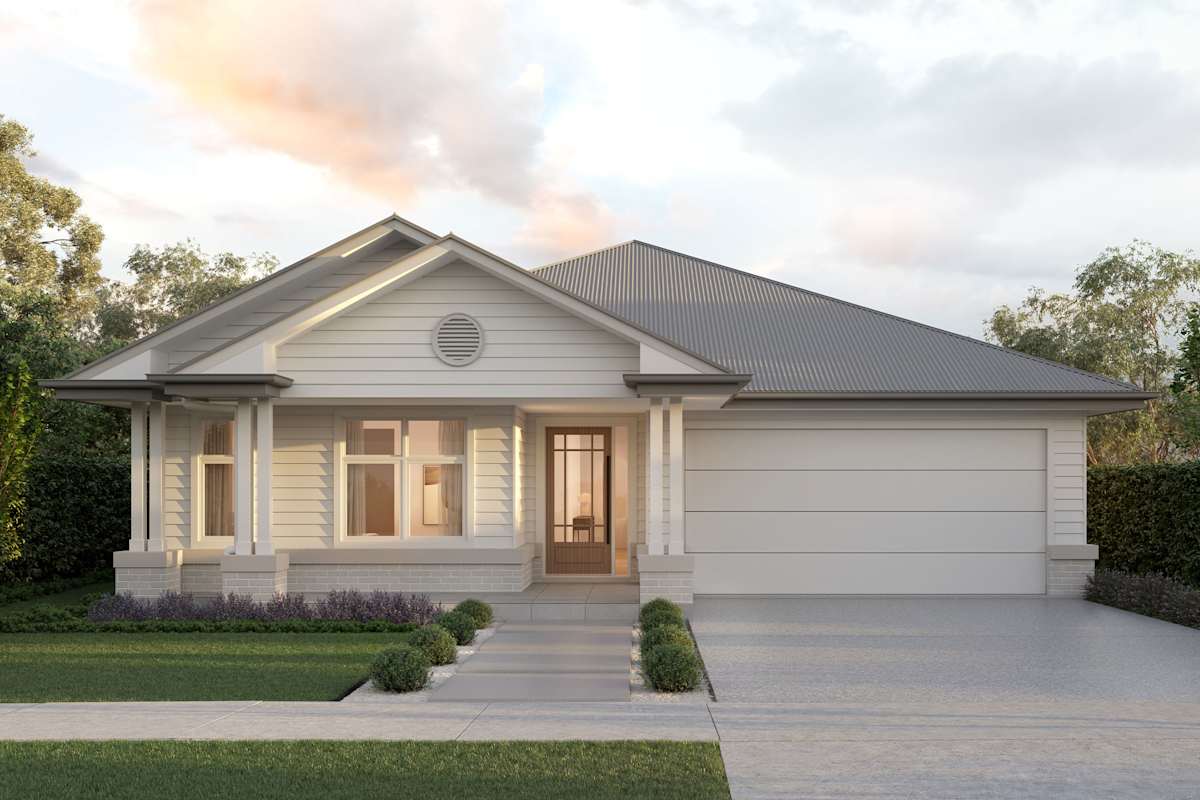 Horizon 32 House design with Montauk facade
