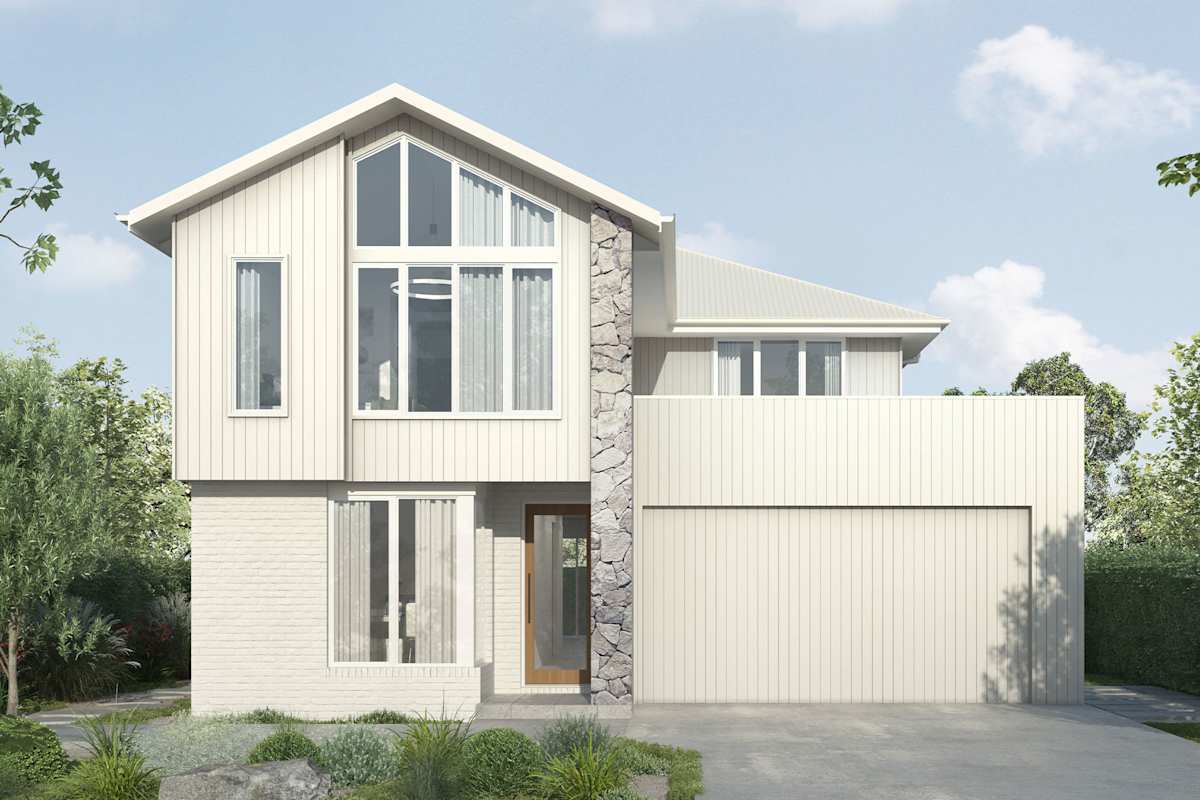 Brighton 35 House Design with Kingscliff Urban facade
