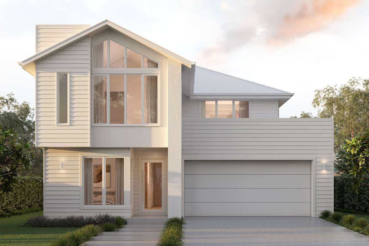 Avalon 37 House Design with Kingscliff Coastal facade