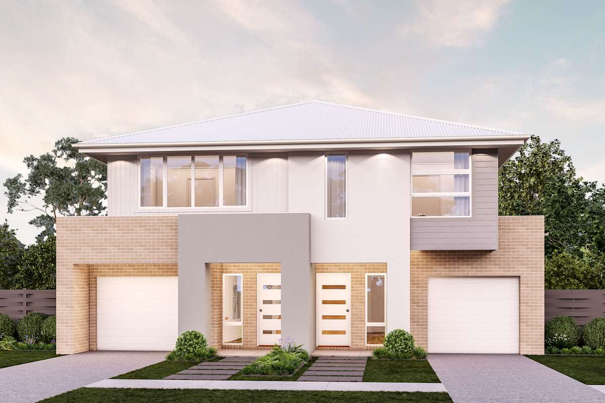 Colorado Duplex House Design Modern Facade