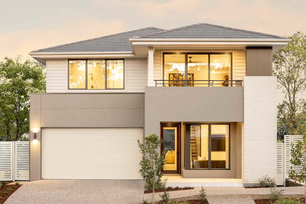 Mornington 33 House Design Fullerton with Balcony facade