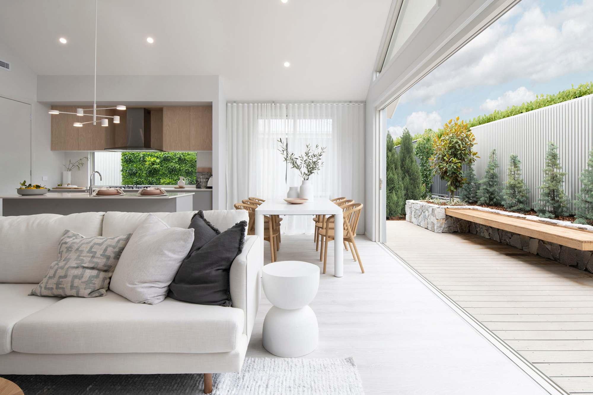 Alpha 17 house design living dining outdoor living