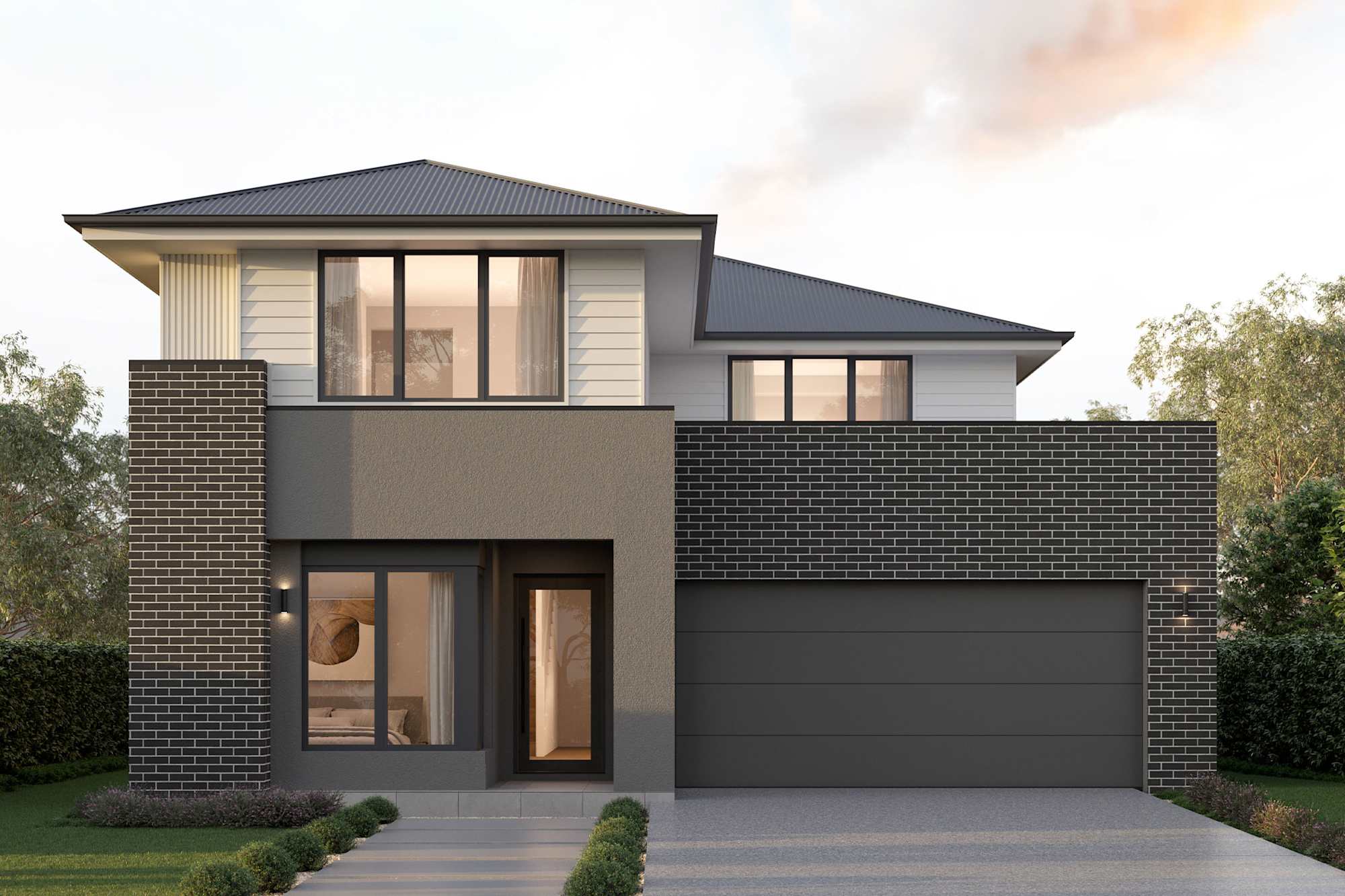 Clovelly 27 house design Fullerton facade