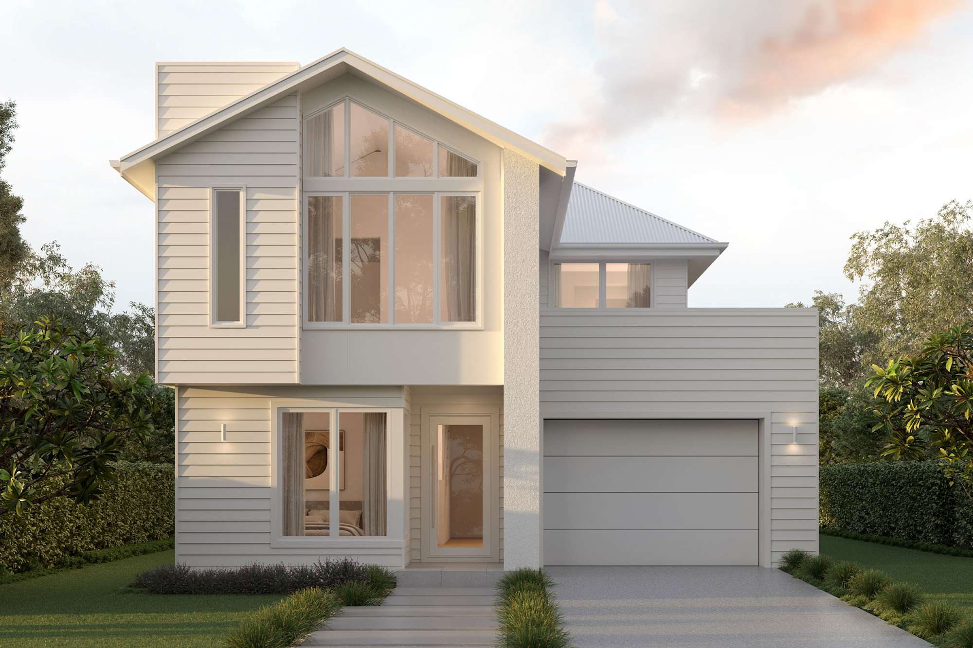 Lido 25 house design Kingscliff Coastal facade