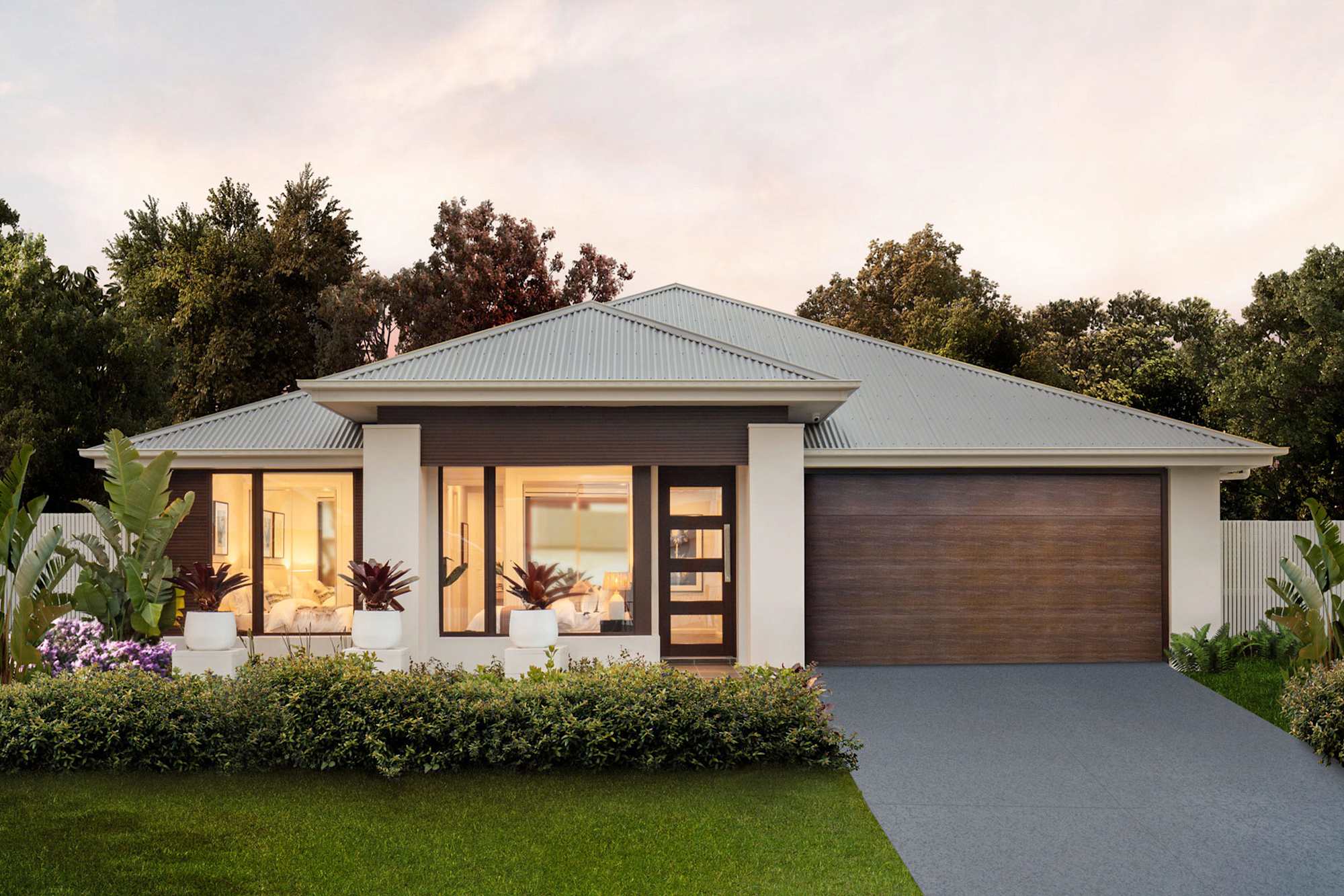 Oasis 30 house design Natural facade