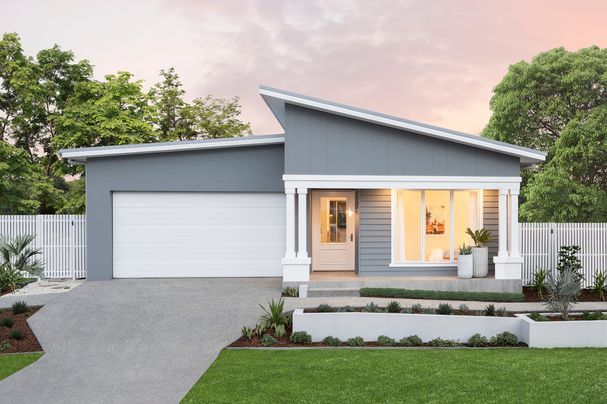 Choosing the right facade for your single storey home