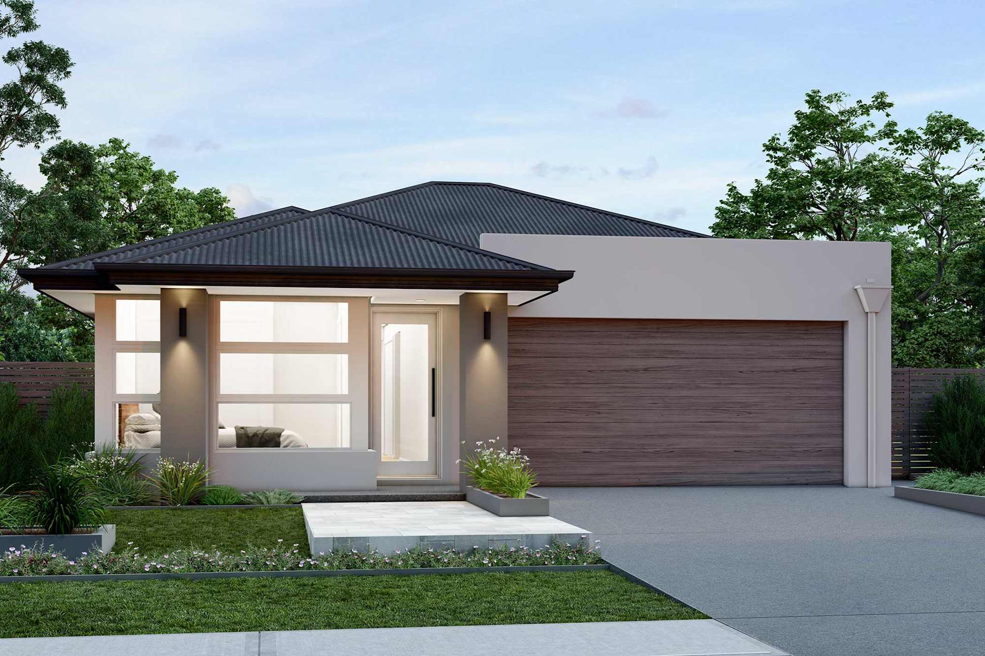 Sussex house design Canvas facade