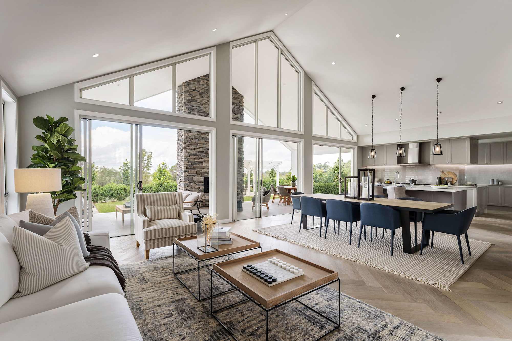 Choosing the right layout for your open plan living and dining