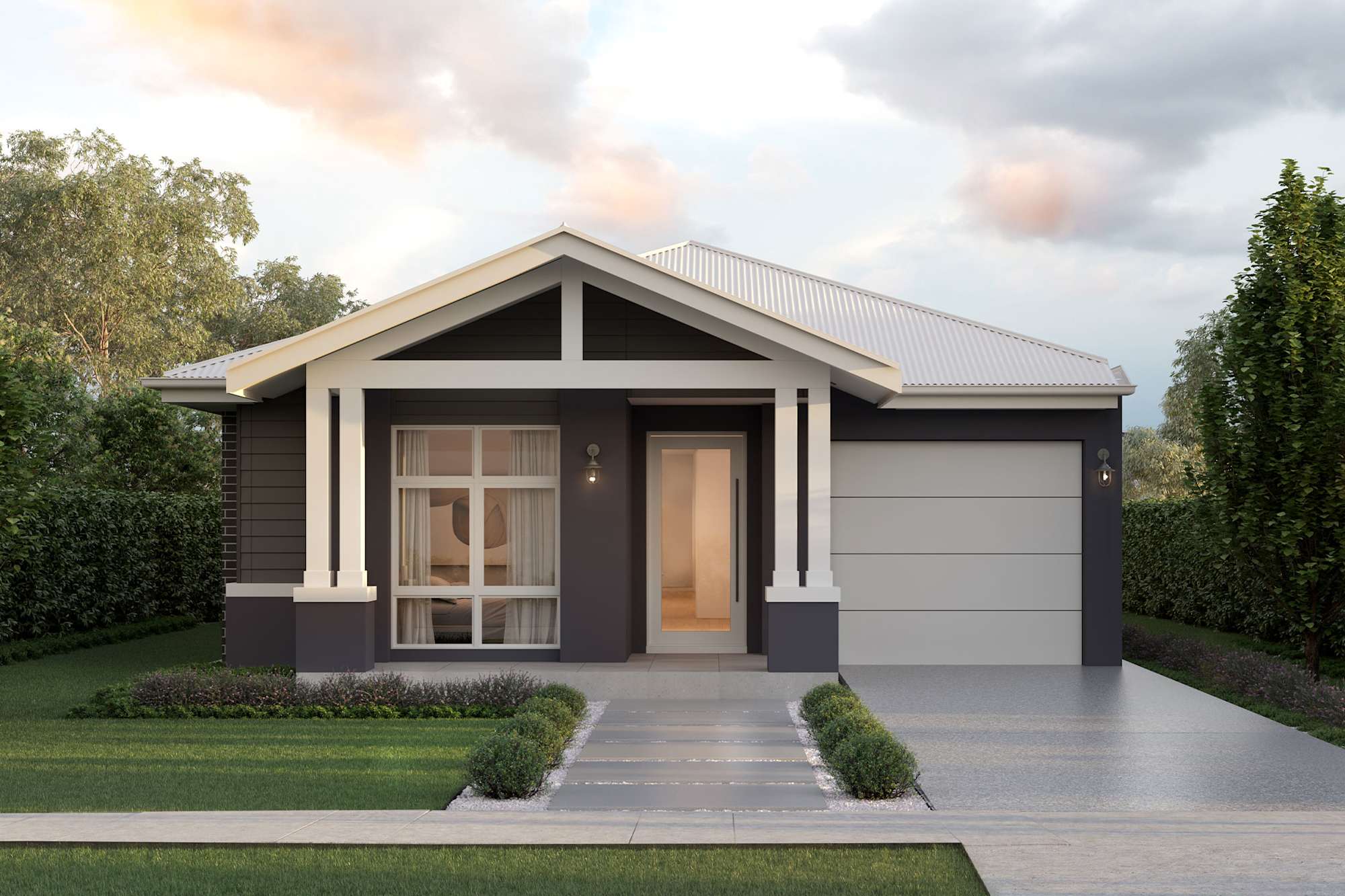 Alpha 17 house design Gloucester B facade