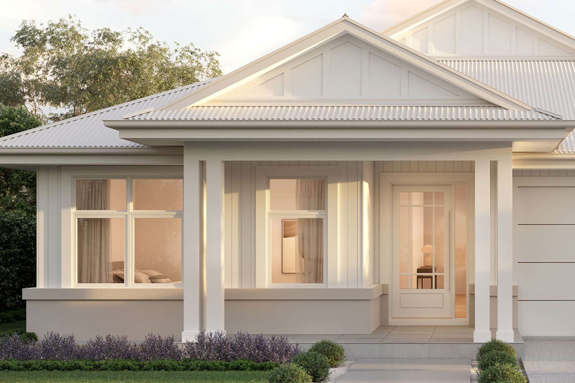 What are eaves? Adina 24 house design Portland Facade