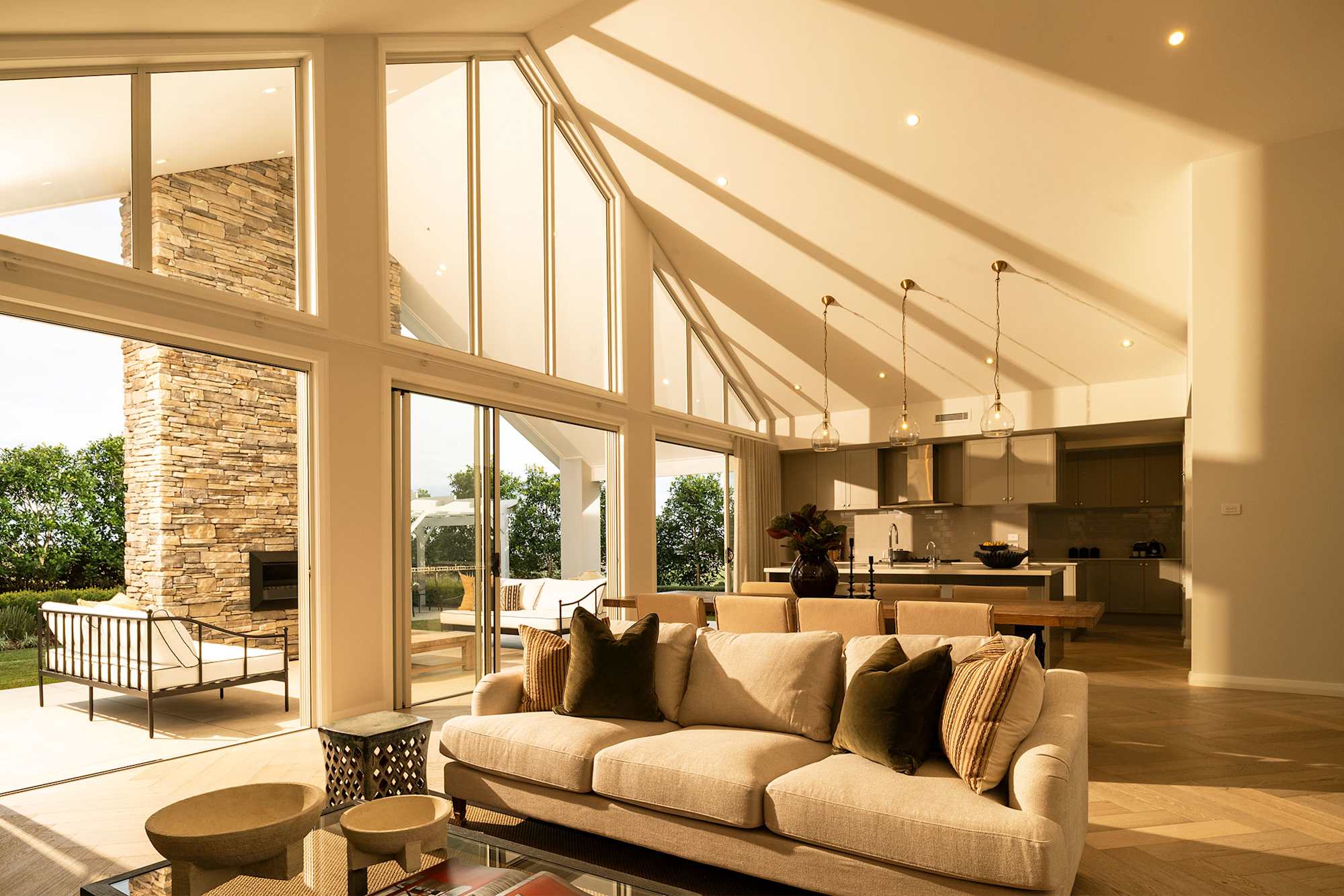 Barrington 46 house design living dining