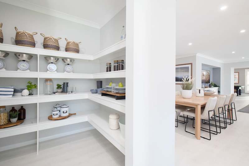 Rhapsody 30 house design walk-in pantry