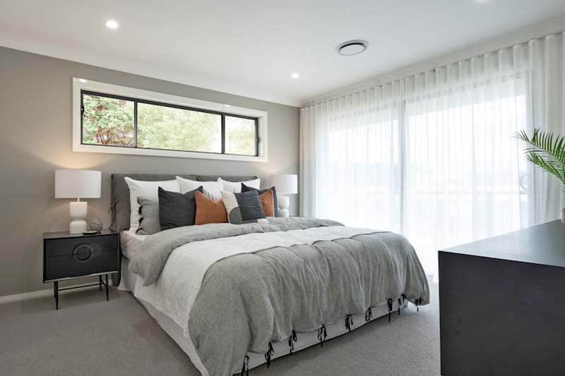 Macquarie one house design main bedroom