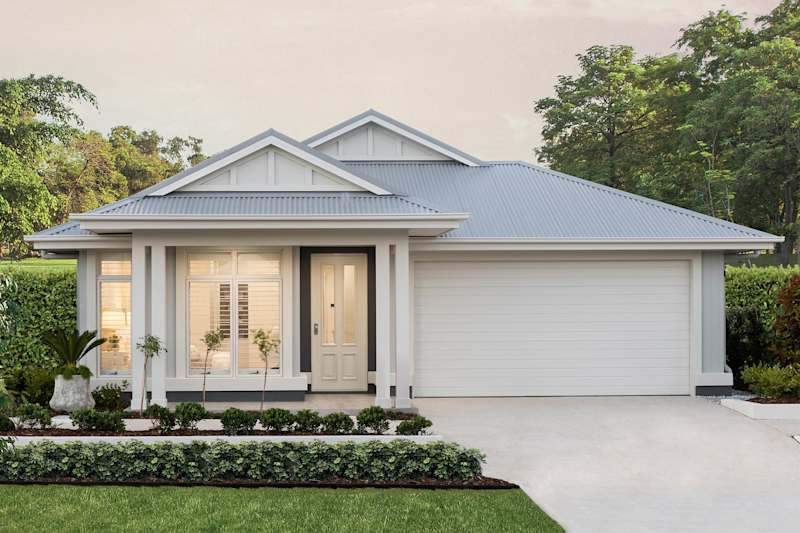 Rhapsody 22 house design with portland facade