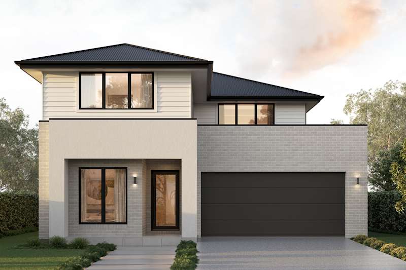 Clovelly 27 house design Modern A facade