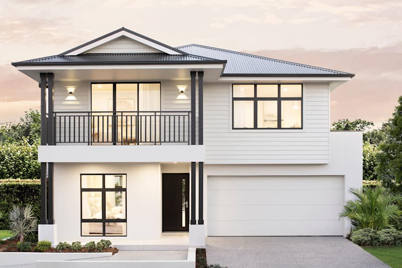 Charisma 30 house design with freshwater facade