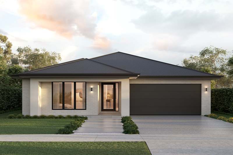 Escape 20 house design Modern A facade
