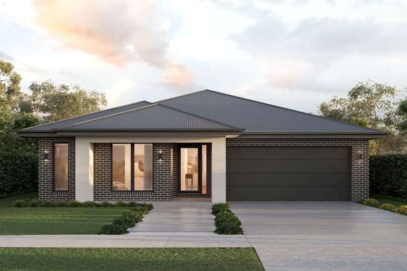 Radiate 19 house design Modern C facade