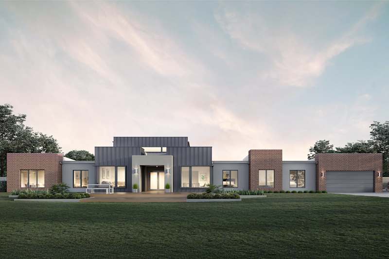 Barrington 46 house design Busselton Raised Roof facade