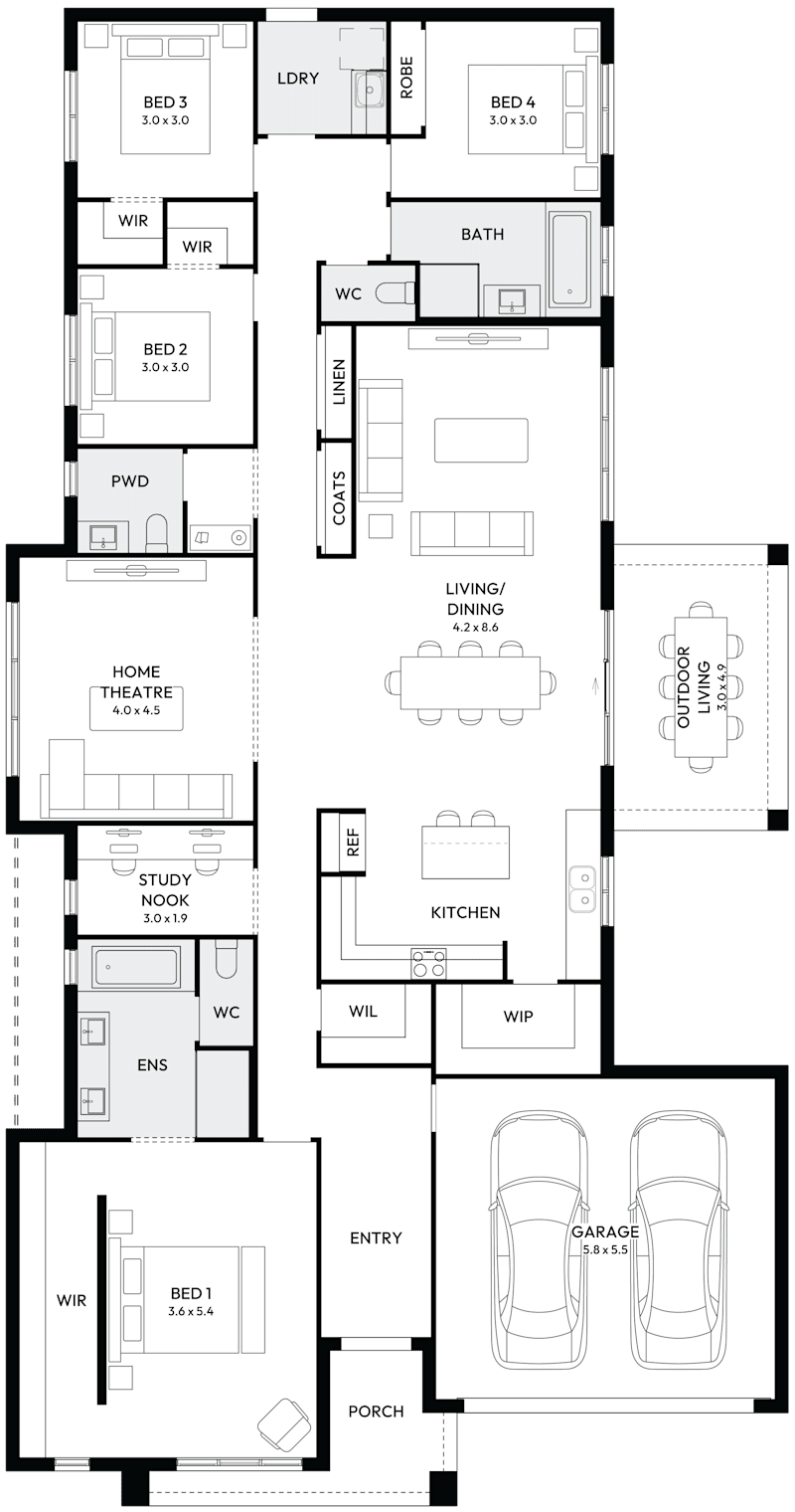 Carrington Promenade One 30 House Floor Plan