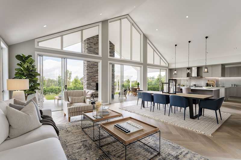 Choosing the right layout for your open plan living and dining