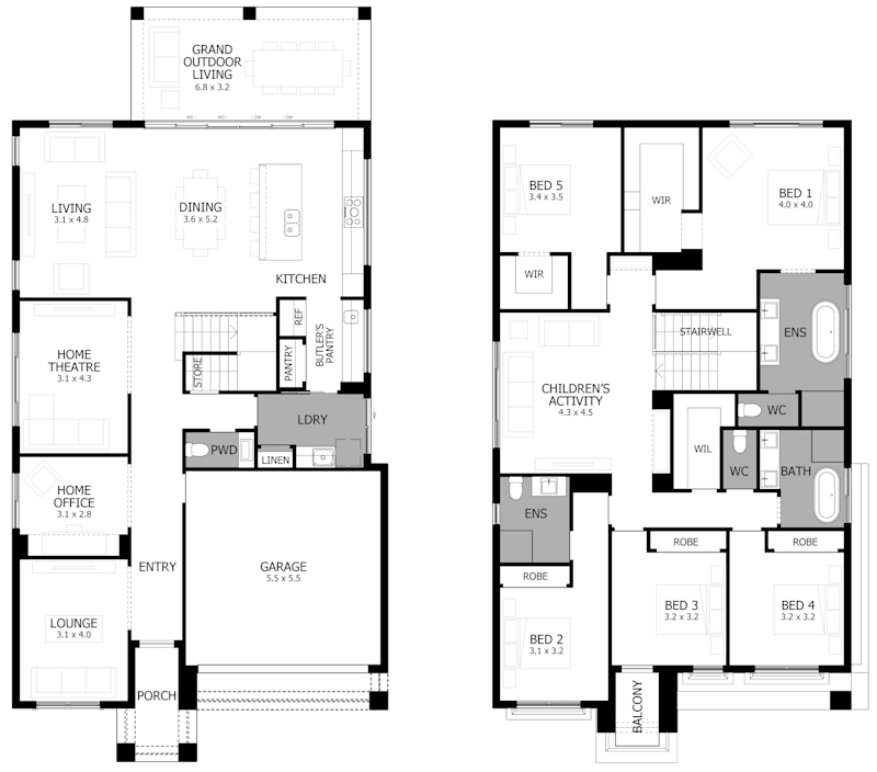 Charisma 37 Double Storey Display Home Box Hill